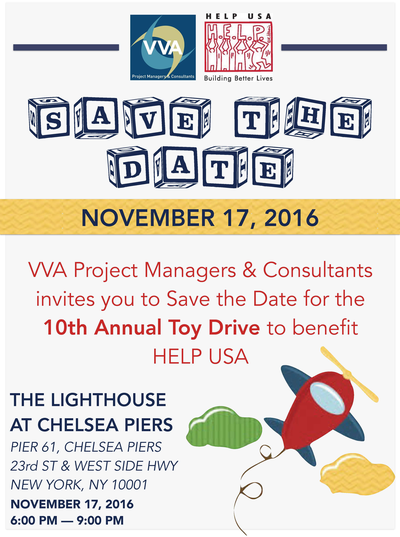 Save the Date for VVA and HELP USA 10th Annual Toy Drive